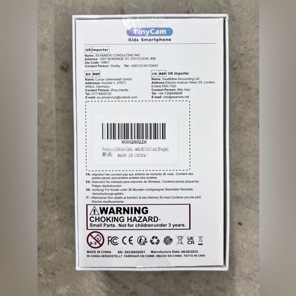 Girls Age 6-8 Smart Phone (Purple) - Picture 10 of 10